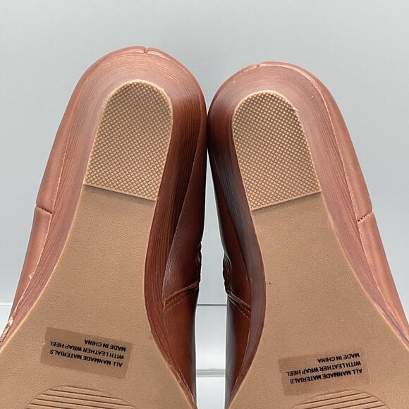 NEW Dolce Vita Women’s Rupart Wedge Heel Booties Brown Size 11 - Picture 9 of 10